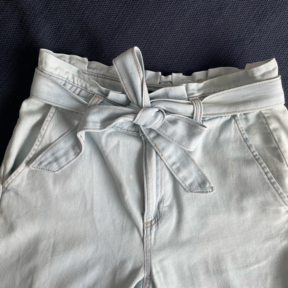 Banana Republic High Waisted, Wide Leg Jeans